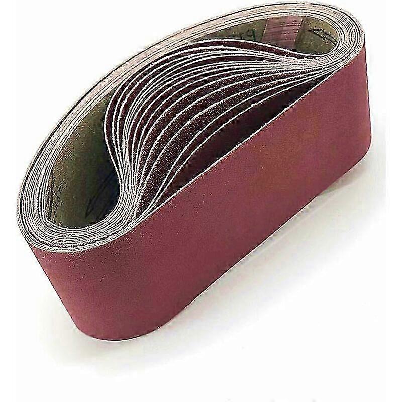 حزام صنفرة 100 × 915 مم متنوع لصنفرة الحزام - عبوة من 5 قطع (1 × حصى 80/120/150/240/400 لكل منهما) P2025032600221