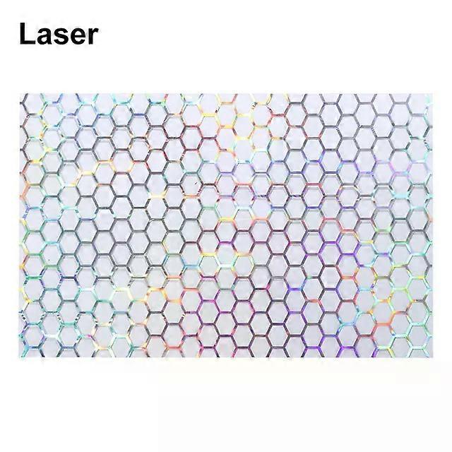 New Honeycomb Sticker Creative Reflective Material Tail-lamp Decal Car Rear Tail Light Cover Auto Car Styling Exterior Accessory