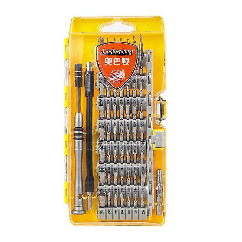 Obadun 9800 58 in 1 Screwdriver Set Manual CRV Batch Mobile Phone Disassembly Glasses Repair Tool