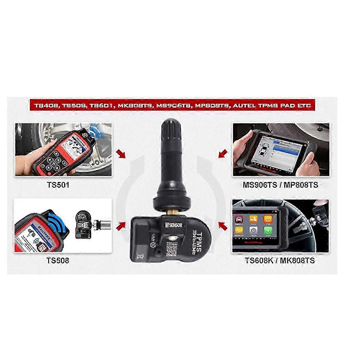 Auto Programmierbarer MX Sensor 433MHz 315MHZ 2 in 1 für TS408 TS508 ITS600 Universal Editable Tire Pres DS