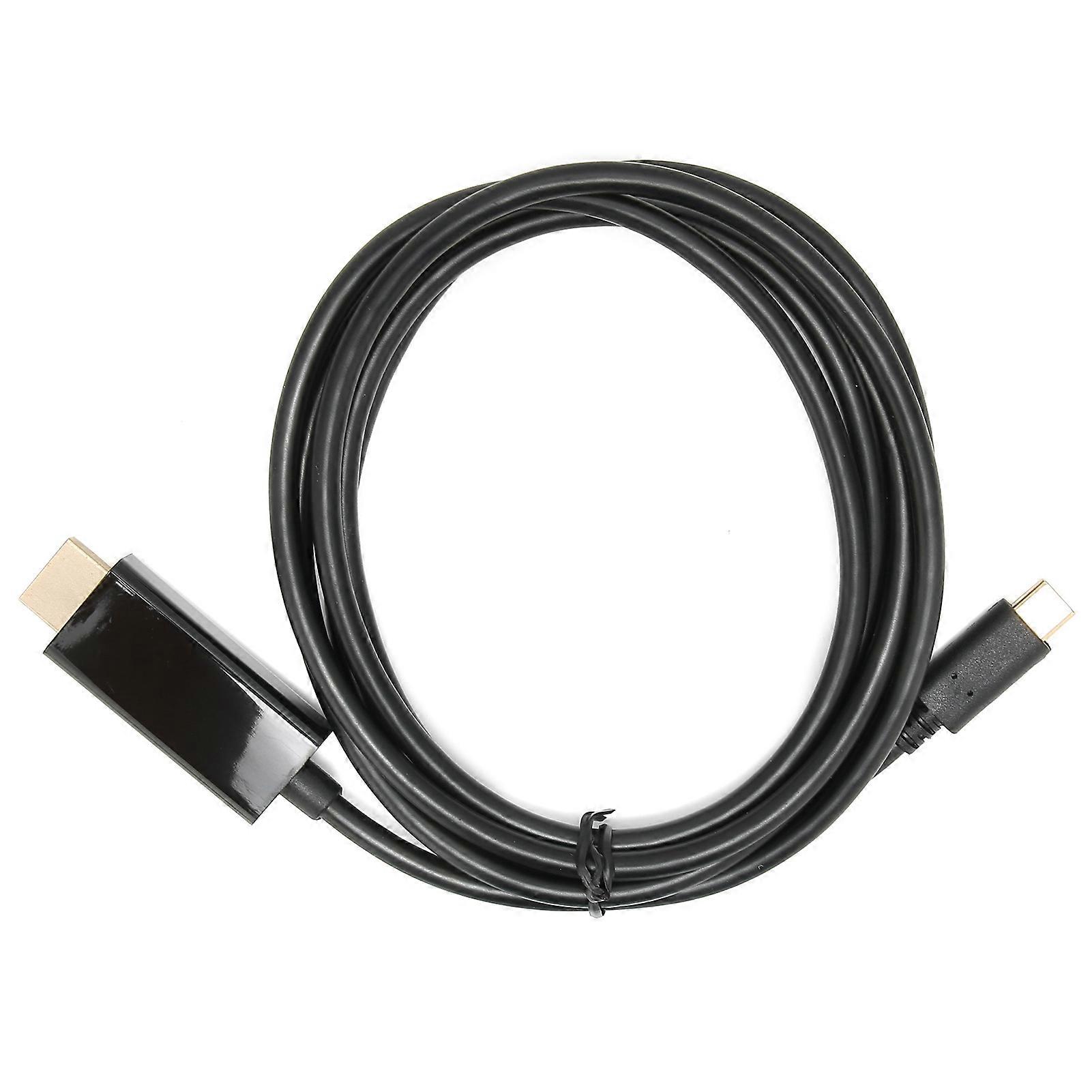 Type‑C to HD Multimedia Interface Adapter Portable High‑Definition Data Cable for Meeting Presentation