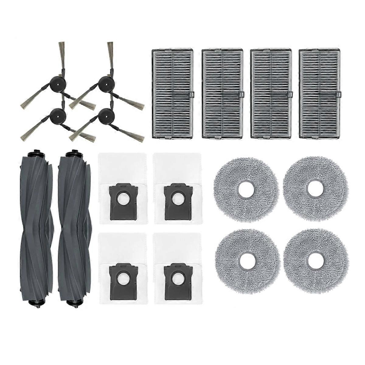 Robot Vacuum Parts Main Side Brush HEPA Filter Mop Pads Dust Bag