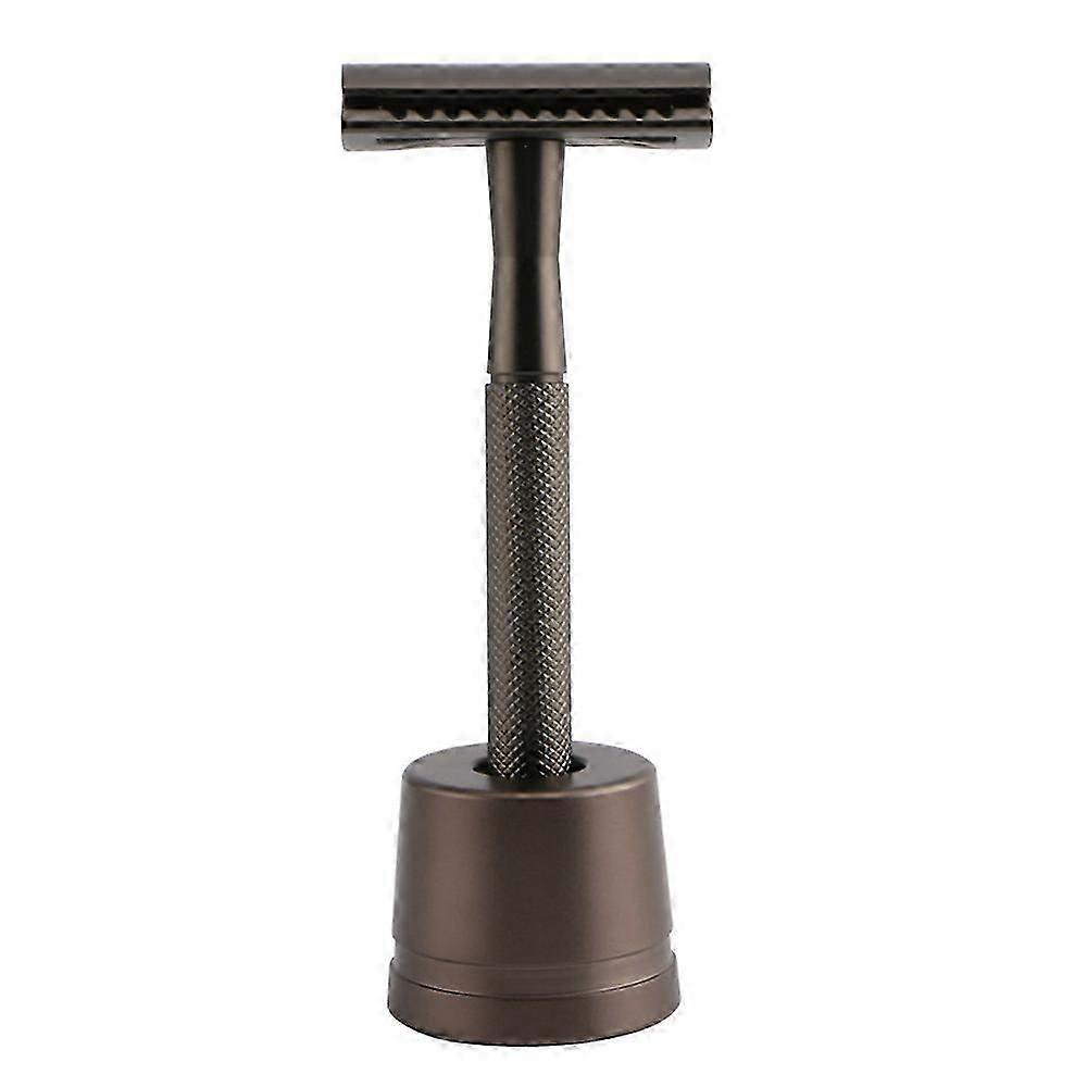 Eco-Friendly Double Edge Safety Razor, Reusable Shaving Razor For Men And Women, High-Quality Metal, Non-Slip Handle, Stable Blade, Versatile For