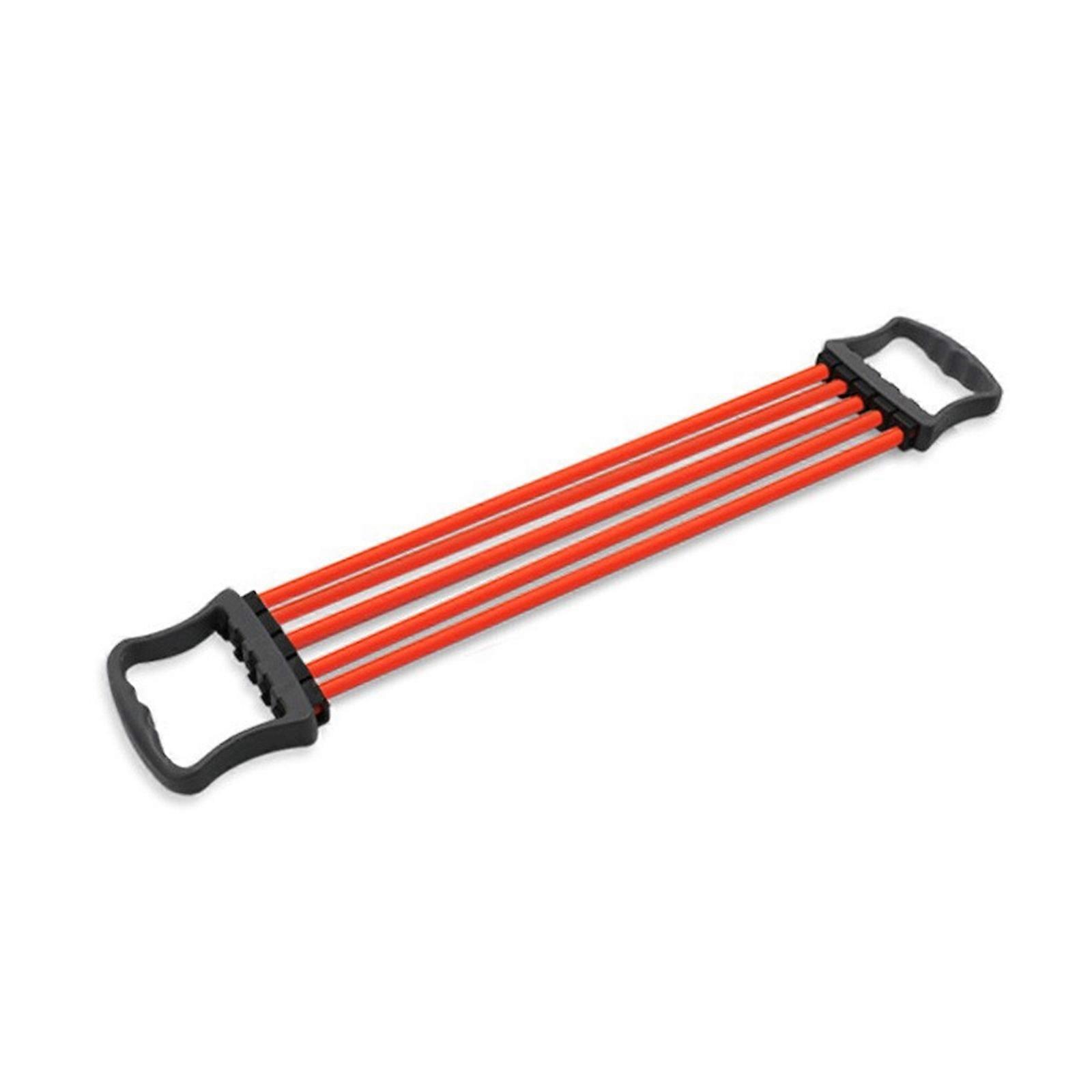 Chest Expander Exercise Resistance Trainer Spring Exerciser Puller Muscle Training Exerciser Workout Equipment Orange