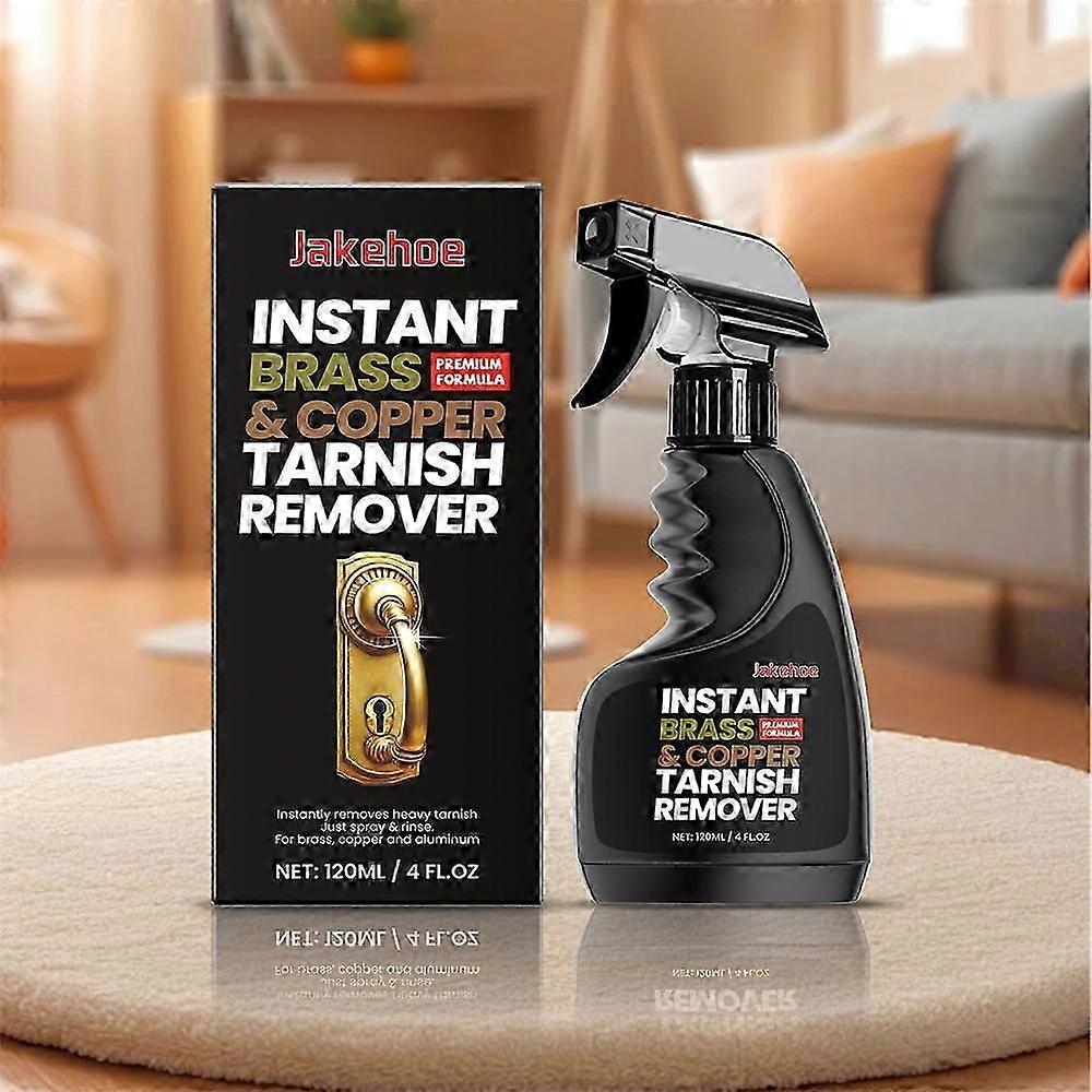 Brass And Copper Tarnish Remover, Powerful Organic Formula That Safely Removes Rust, Stains And Oxidation