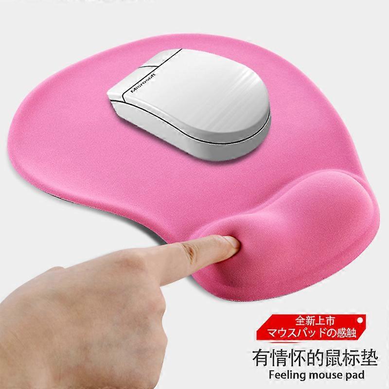 Zhipai Silicone Mouse Pad Ergonomic Wrist Mouse Pad Hand Rest Silicone Slow Rebound Mouse Pad gray