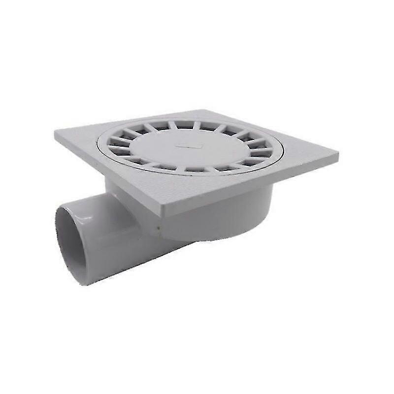 Side displacement odor-proof floor drain wall