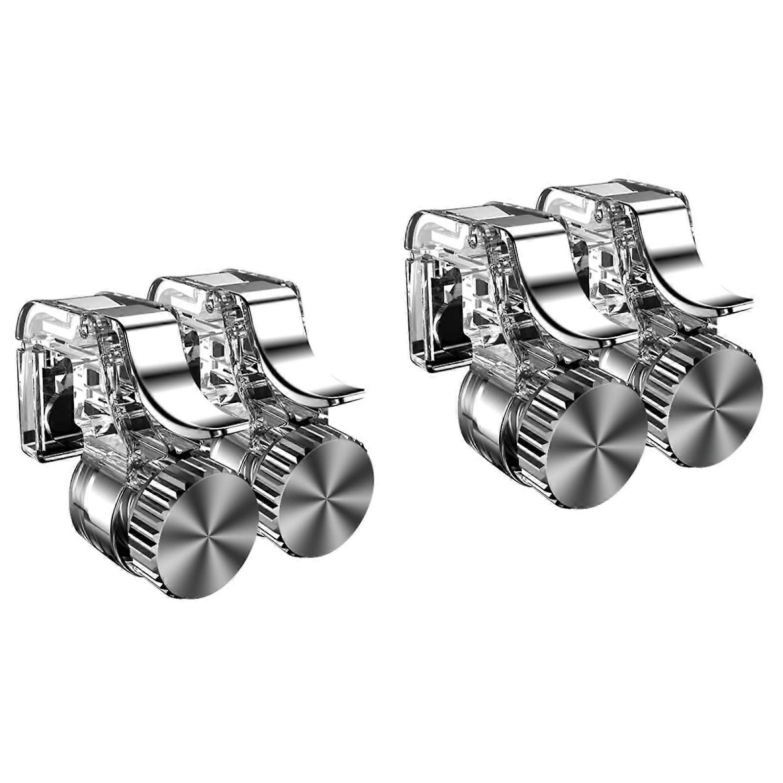 2 Pairs Model Mobile Game Controller Trigger, Cellphone Gaming Joystick, Gamepad Joysticks Shooting Game for Controller Game Pad Accessories