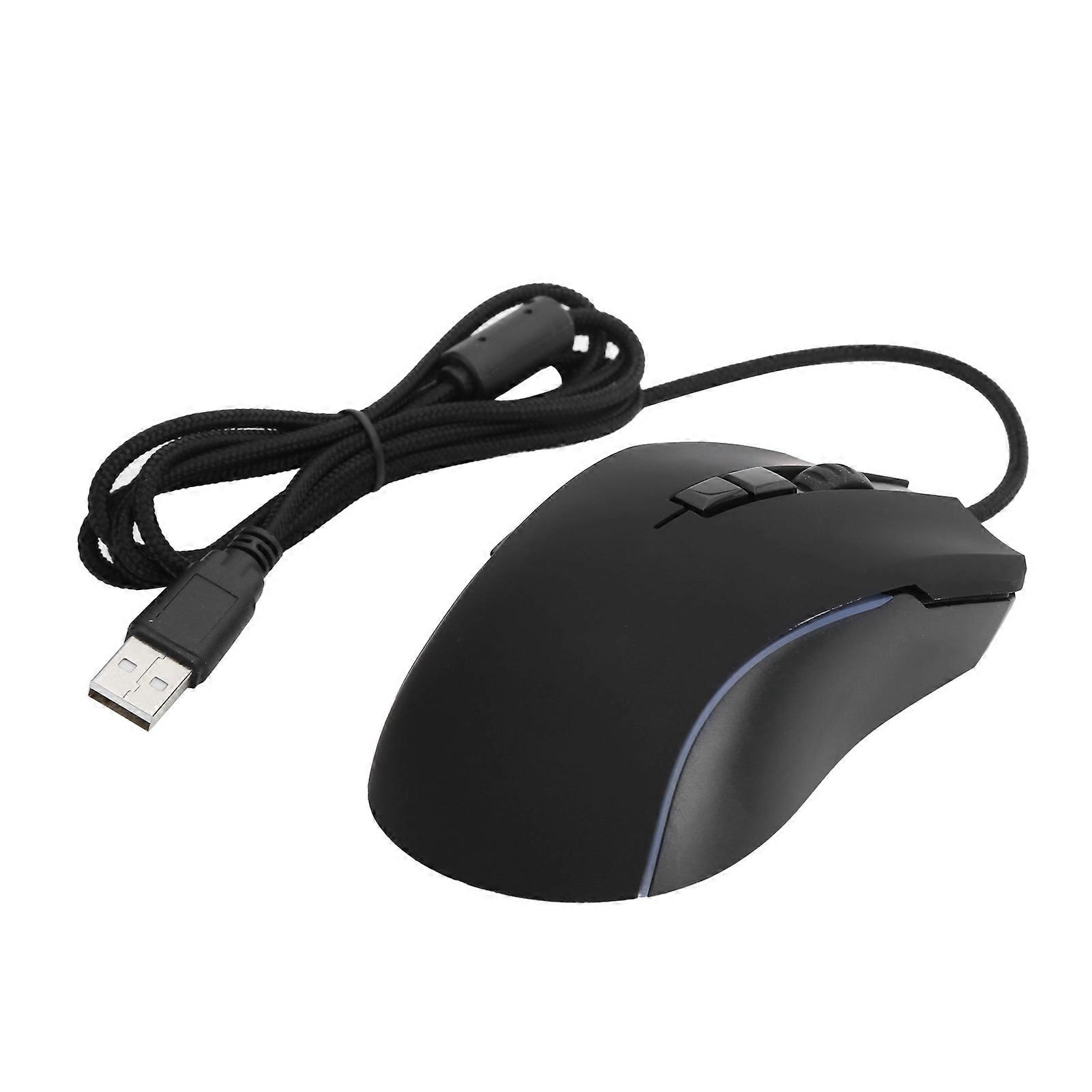 Wired Gaming Mouse 7200dpi RGB Light with 7 Buttons