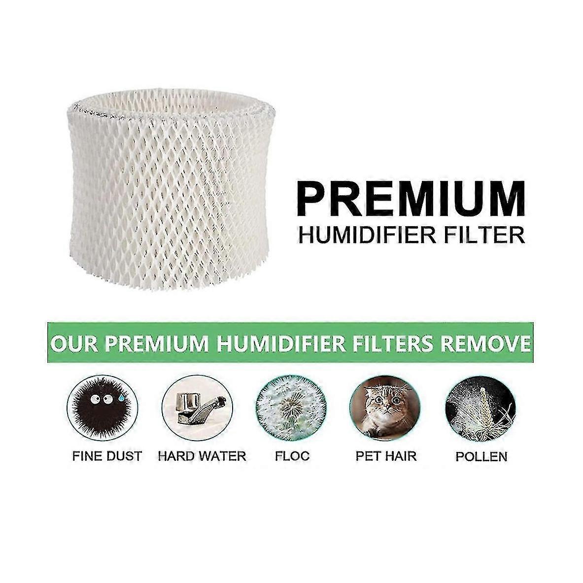 Humidifier filter, 6 - pack, High - quality replacement filters for efficient moisture distribution, Durable and long - lasting