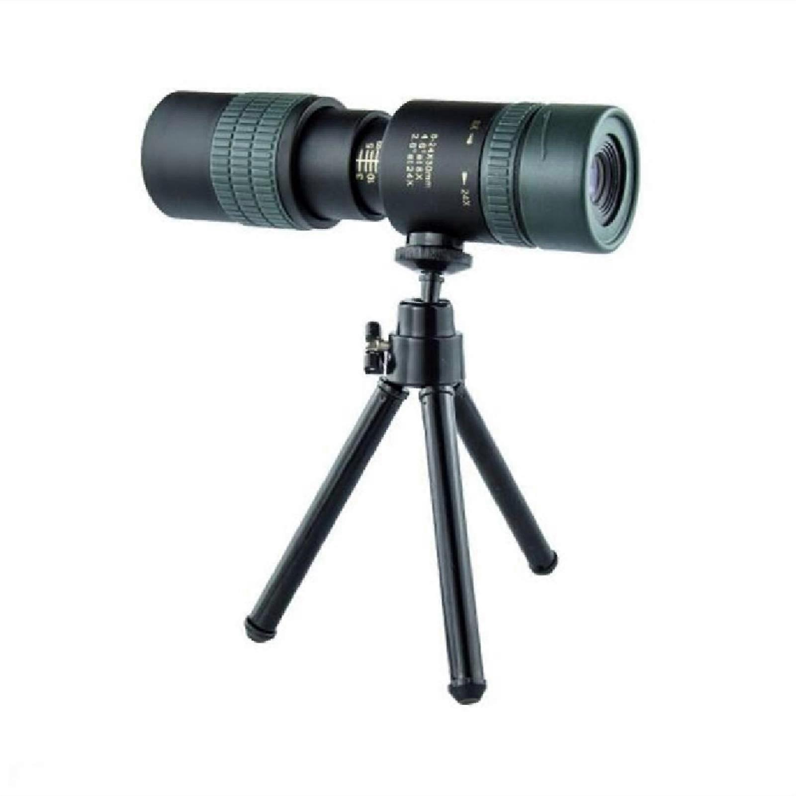 Monocular Telescope 8-24x30 Zoom - High-Definition Lightweight Monocular for Bird Watching, Outdoor Use, and Travel