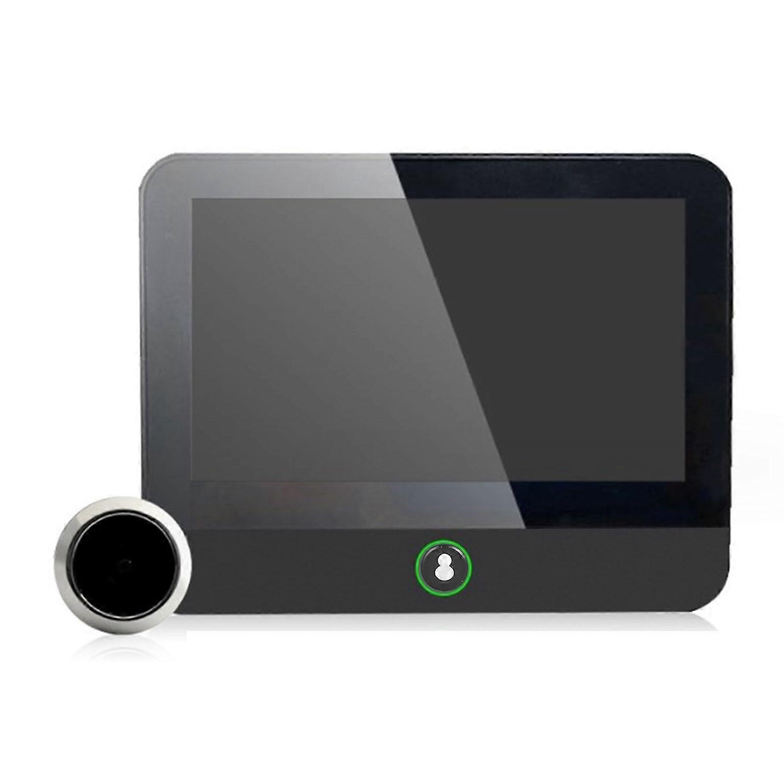 Digital Door Viewer 1080P Peephole Camera With HD Screen 120 Degree Wide Angle TUYA App 5000mAh Battery For Home Security