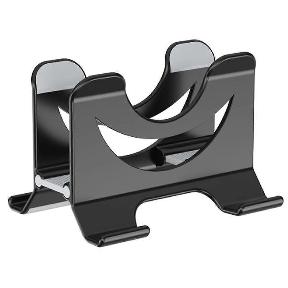 Laptop Stand Vertical Laptop Stand with Gravity Locking Adjustable Laptop Holder Desktop Stand 3 Colors Laptop Riser(Black)