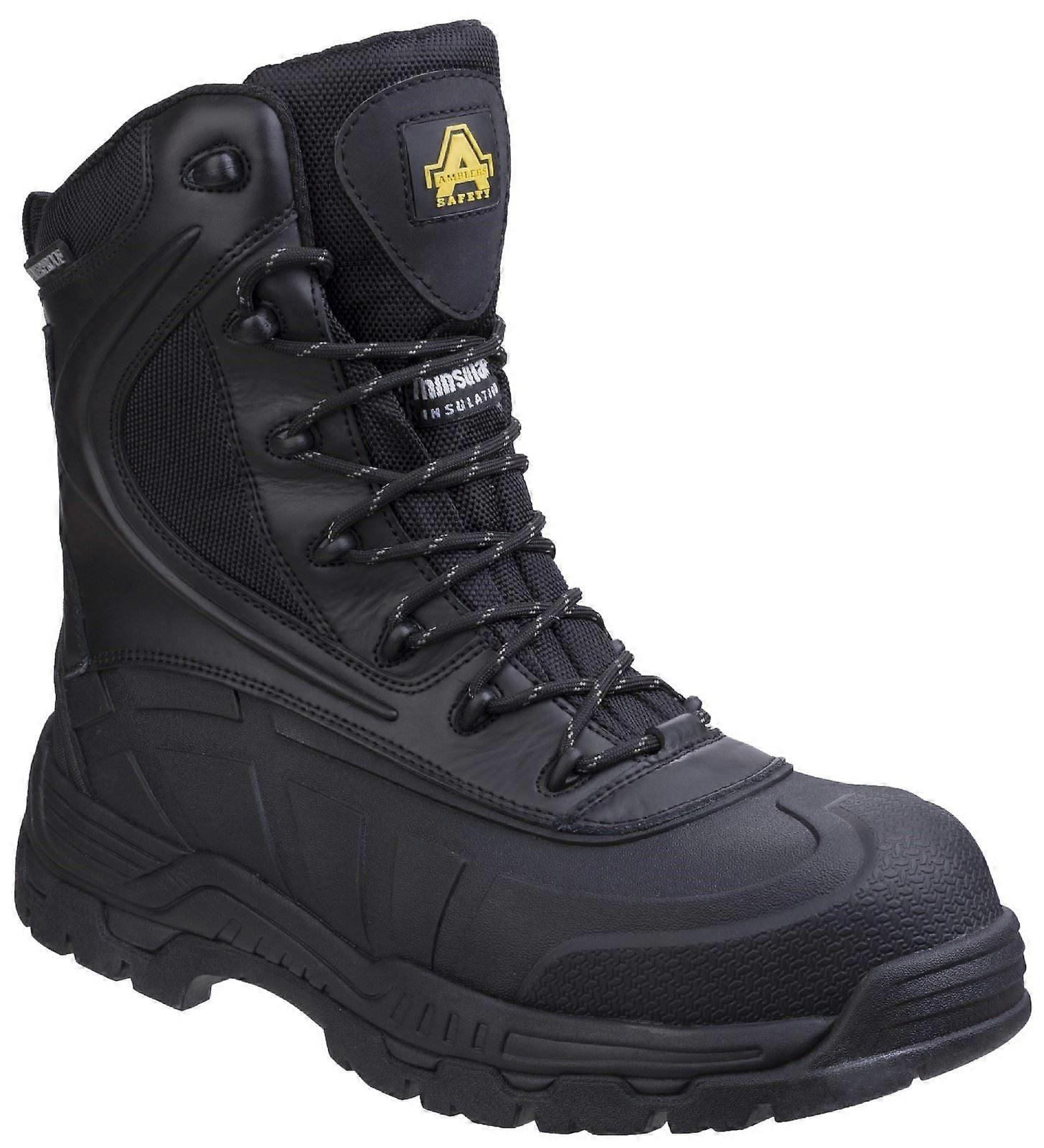 Amblers Safety Black AS440 Hybrid Metal Free Hi-leg Waterproof Safety Boot