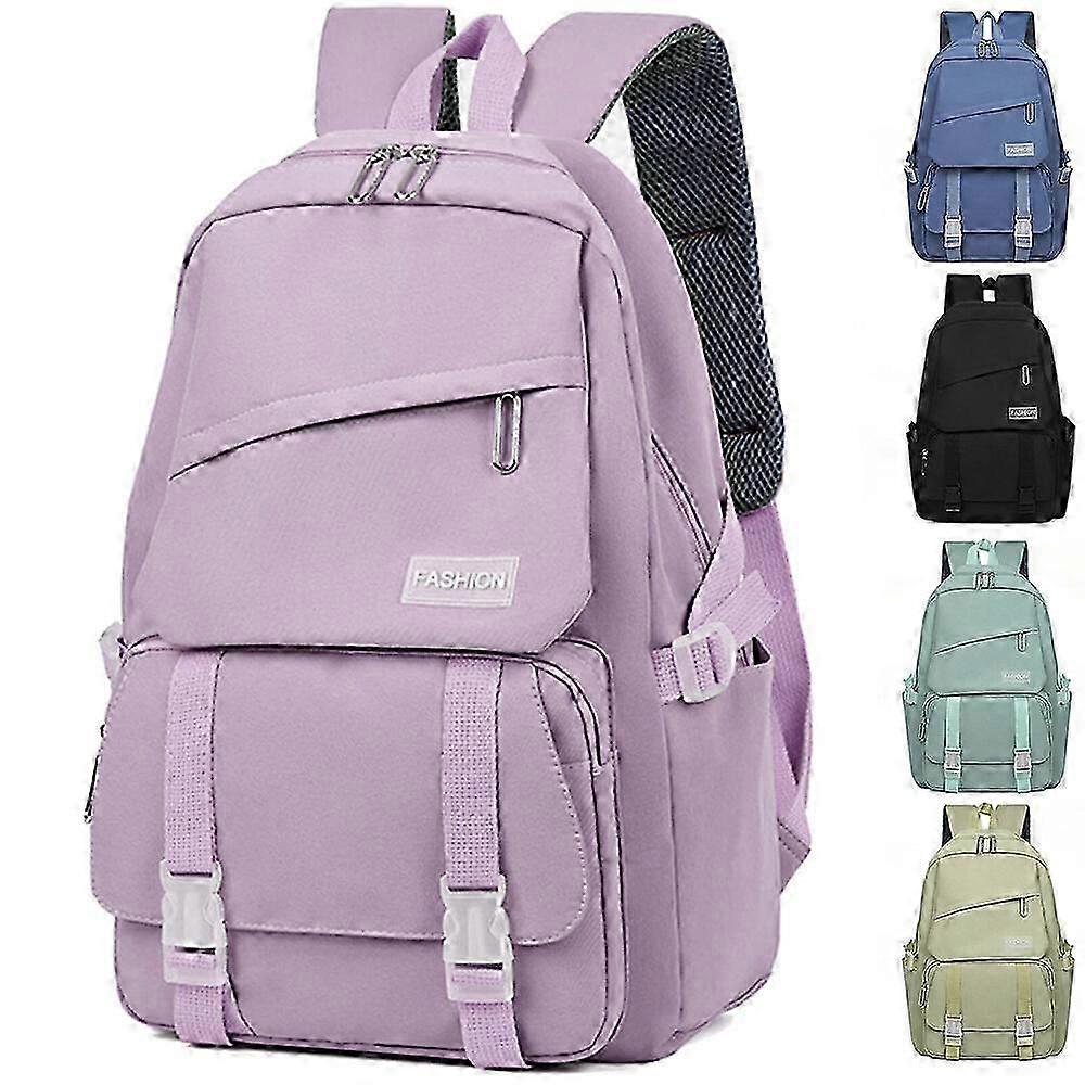 18 حقيبة مدرسية قماشية للأولاد والبنات والنساء كمبيوتر محمول حقيبة ظهر للسفر