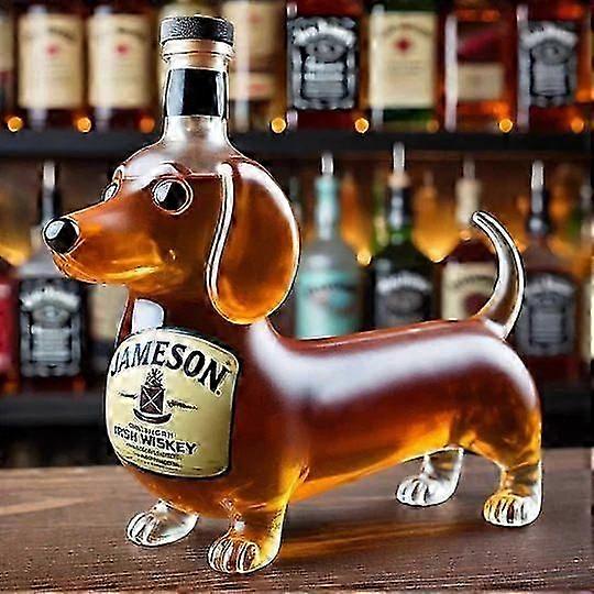 Vivalto drank/whisky karaf - sierlijk glas - transparant - 900 ml | Leen Bakker