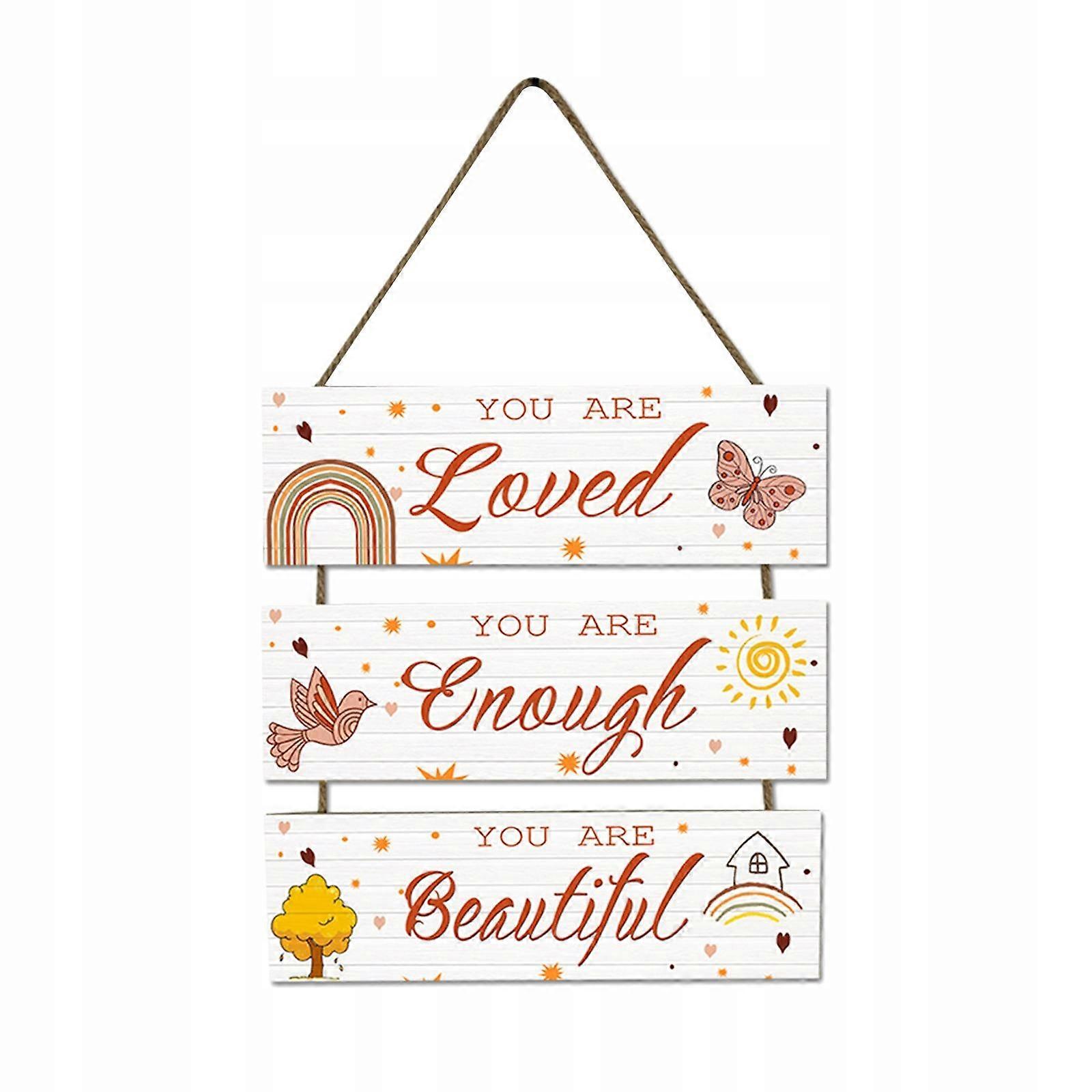 Plaque murale en bois rustique