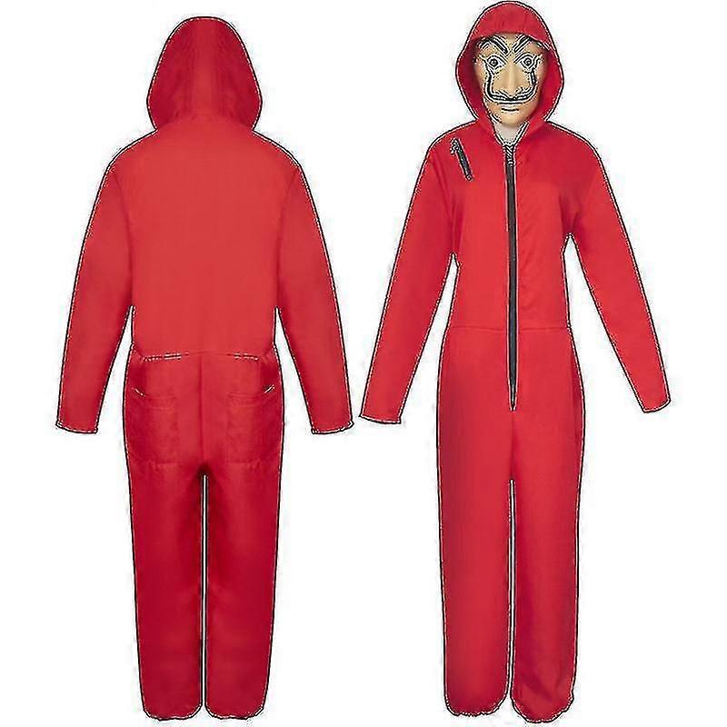 Cadılar Bayramı La Casa de Papel Kostüm Maske V_y Yüksek Kalite