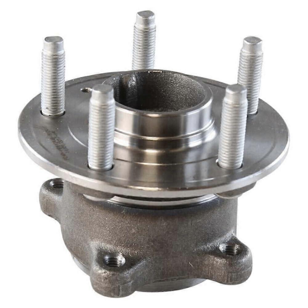 Wheel Hub and Bearing Assembly with ABS Sensor for Right Passenger Left Driver Front Rear 5 Lug Steel Compatible with 1.4L 1.8L HB612448