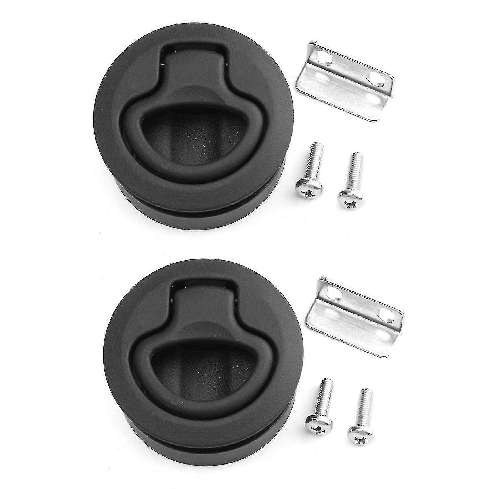 10x Slam Latch Hatch Round Pull Latch 1/2 Inch Door Replace M1-63 Rv Marine