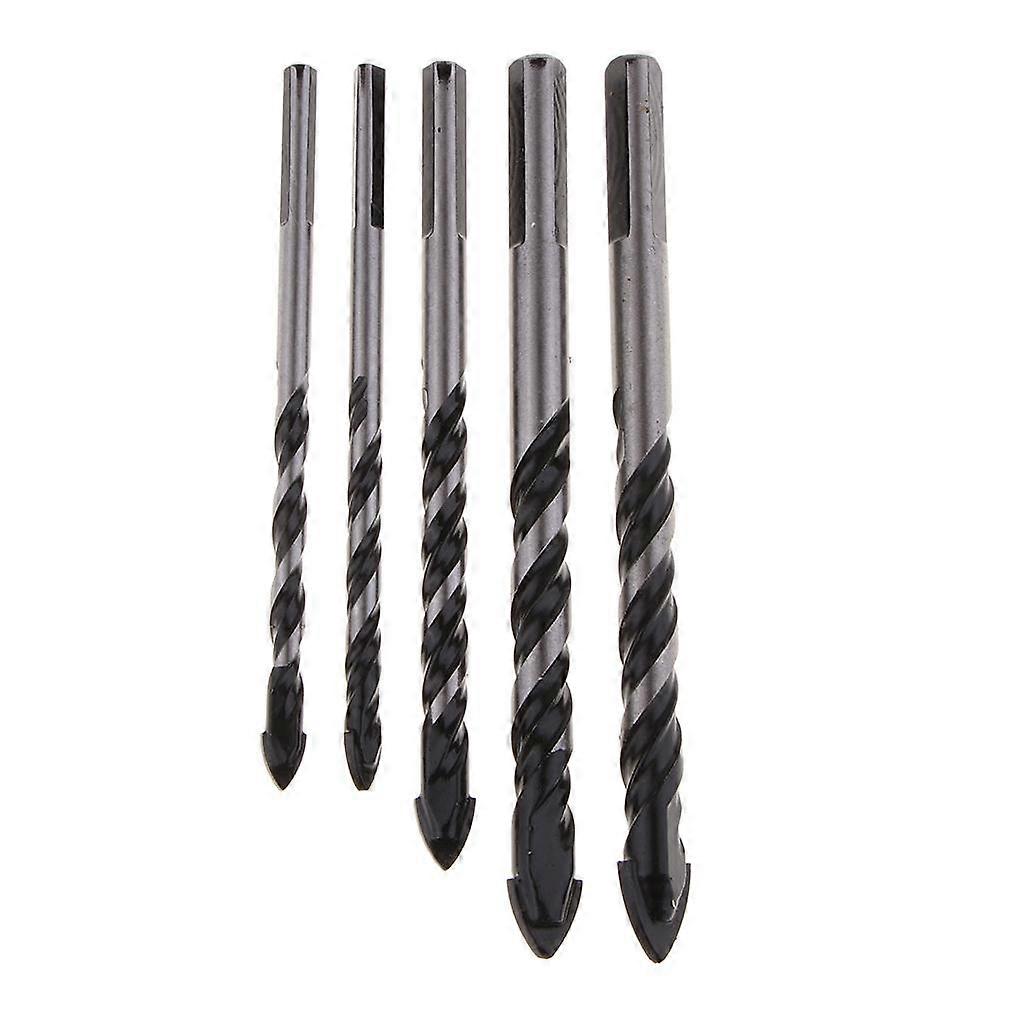 5pcs Concrete Drill Bit Set Masonry Drill Bits for Tile Glass 6 6 8 10 12mm