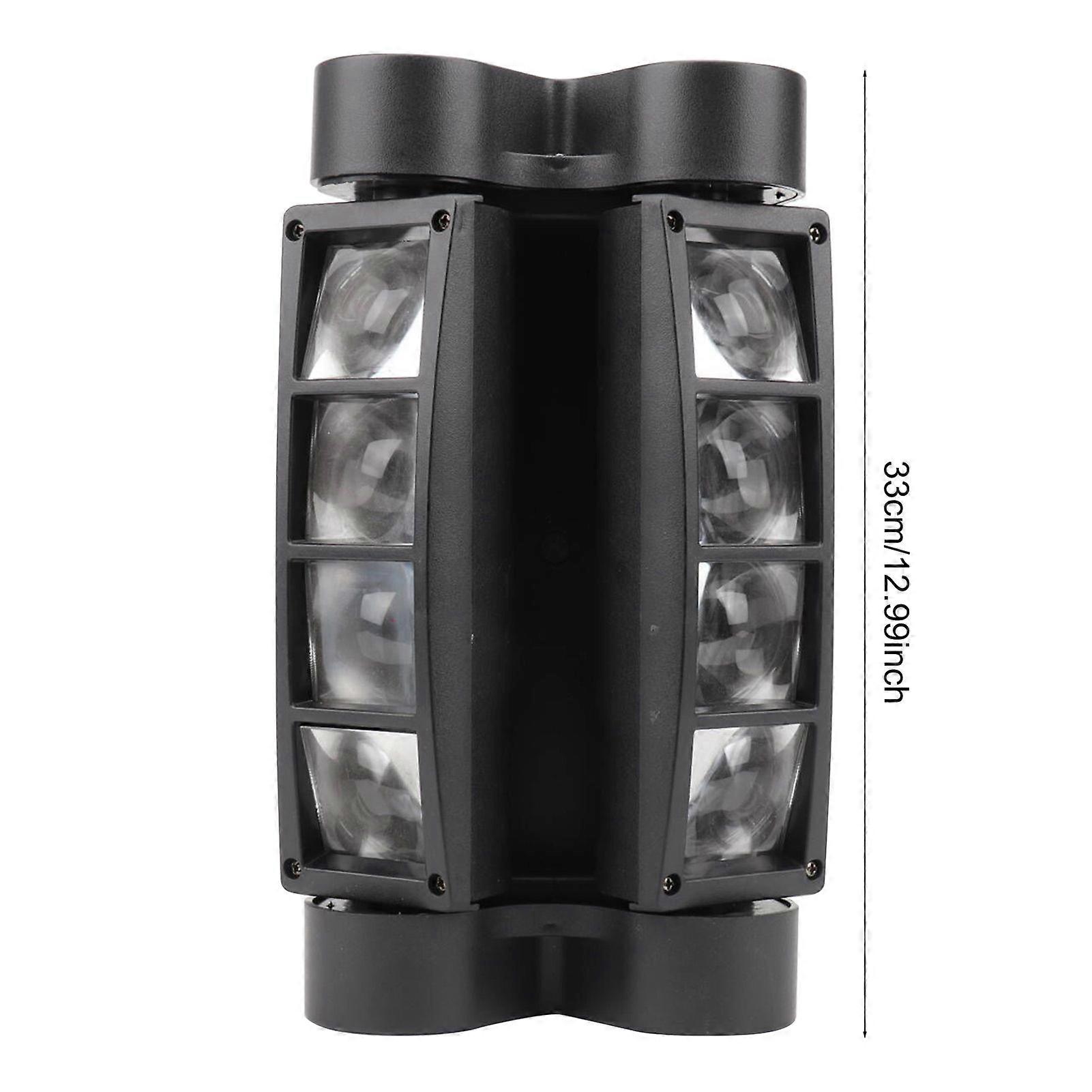 90W RGBW 7 / 13 Channels LED Sound Activated Auto Running Mini Stage Beam Light Head Moving Rotatable Effect Lamp for Disco KTV Club Party