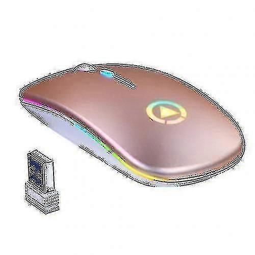 Led Backlit Rechargeable Wireless Silent Mouse