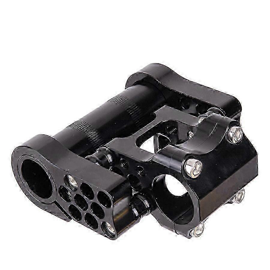High-Strength Aluminum Alloy CNC 31.8mm Adjustable Folding Bike Double Stem Fitting for Folding Bicycle