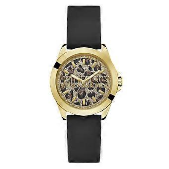 Guess watches ladies menagerie women's analog quartz watch with silicone bracelet GW0749L2