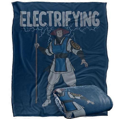 Mortal Kombat Electrifying Raiden Blanket