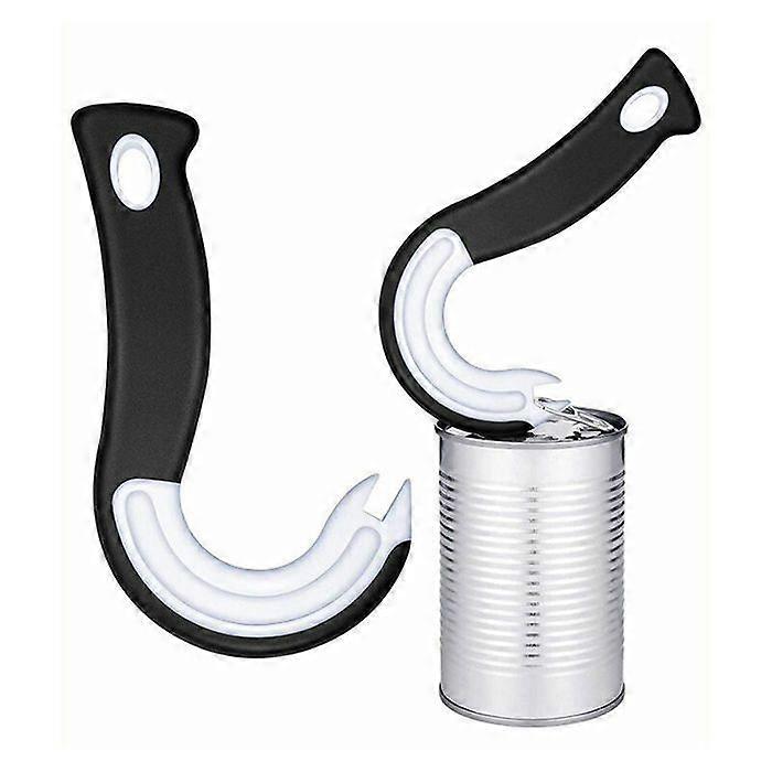 2 Pieces Easy Open Ring Pull Can Opener Easy Pull Can Opener Manual Ring Pull Can Opener Ring Pull Can Opener for