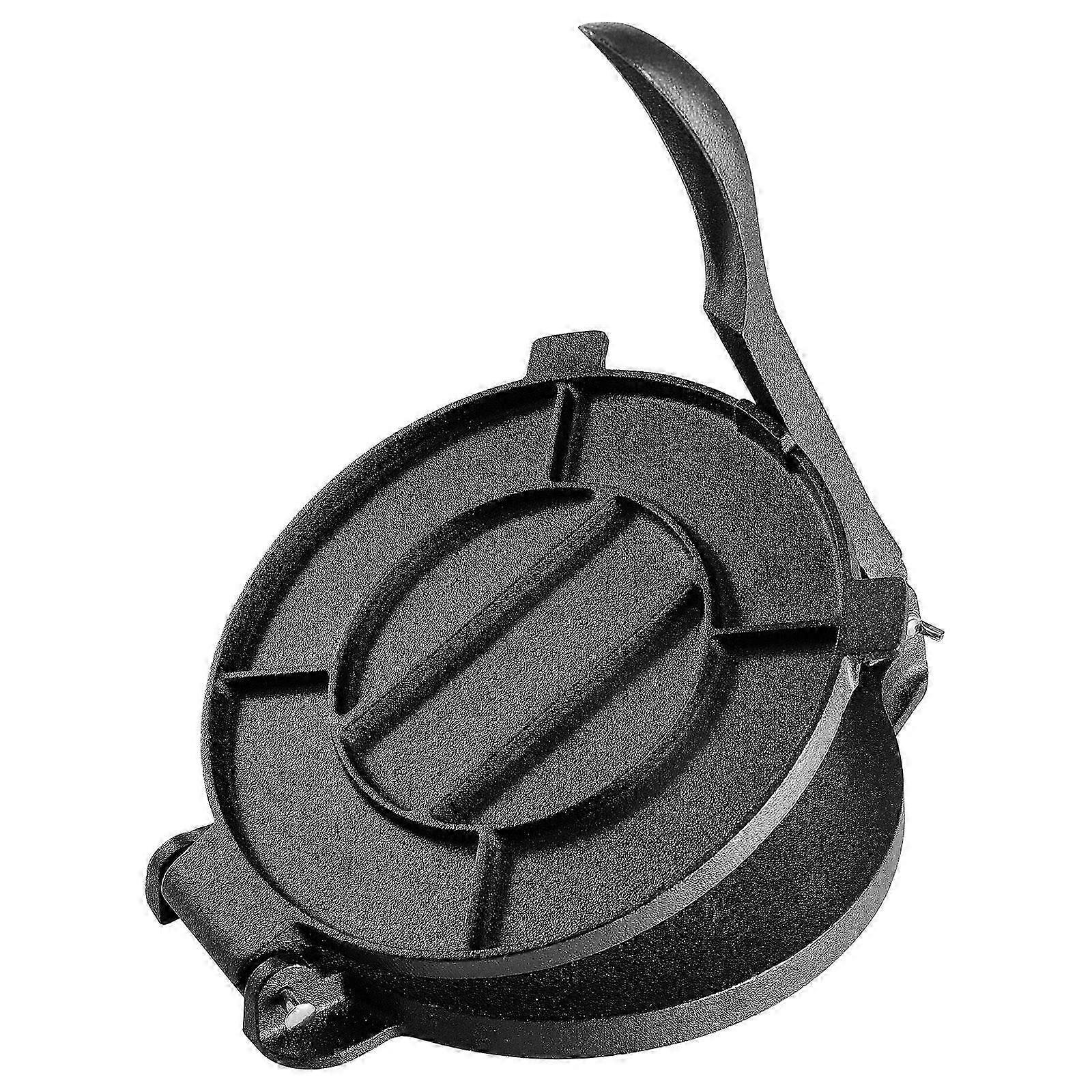 Tortilla Press, 8 polegadas Tortilla e Roti Maker, ferro fundido Heavy Duty Tortilladora Press, pré-temperado Pataconera Maker