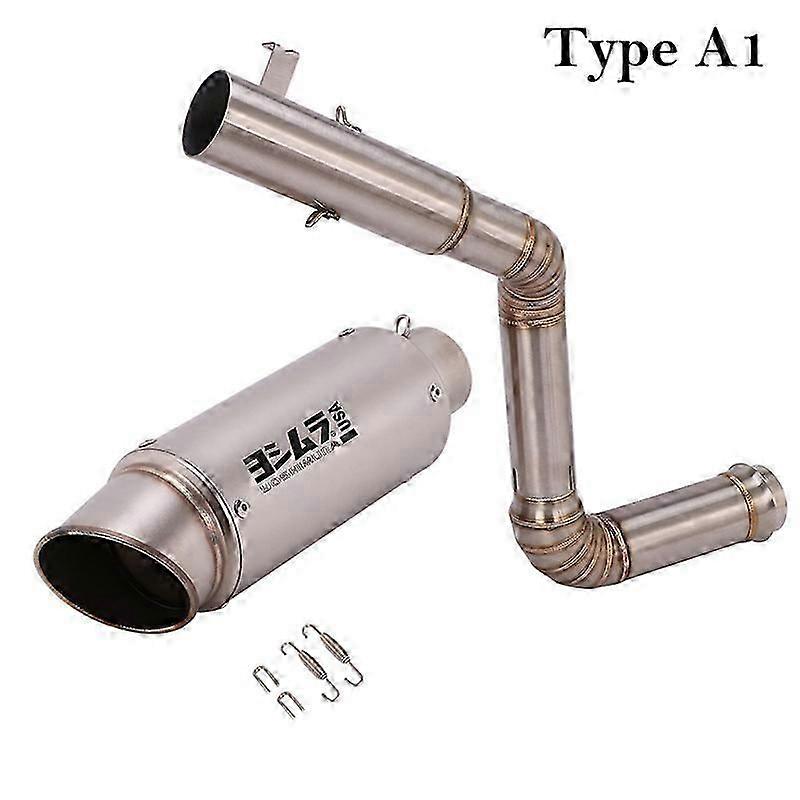 Silenciador De Tubo De Escape Para Motocicleta, Conector Modificado, Conector De Enlace Medio, Carbono, Slip On Para 1290 Super Duke R 2014-2016