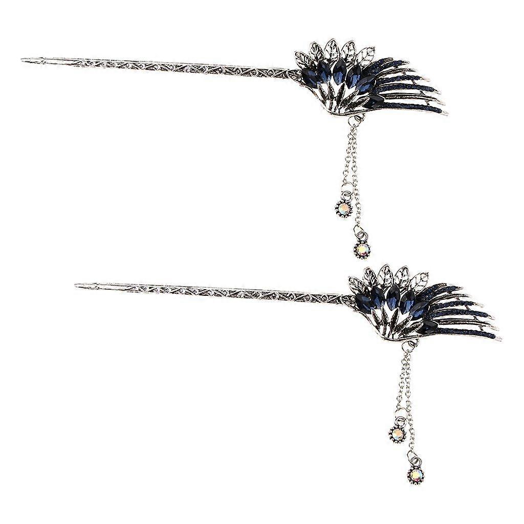 Chinese Chopstick Dangle pin Pin Tassel