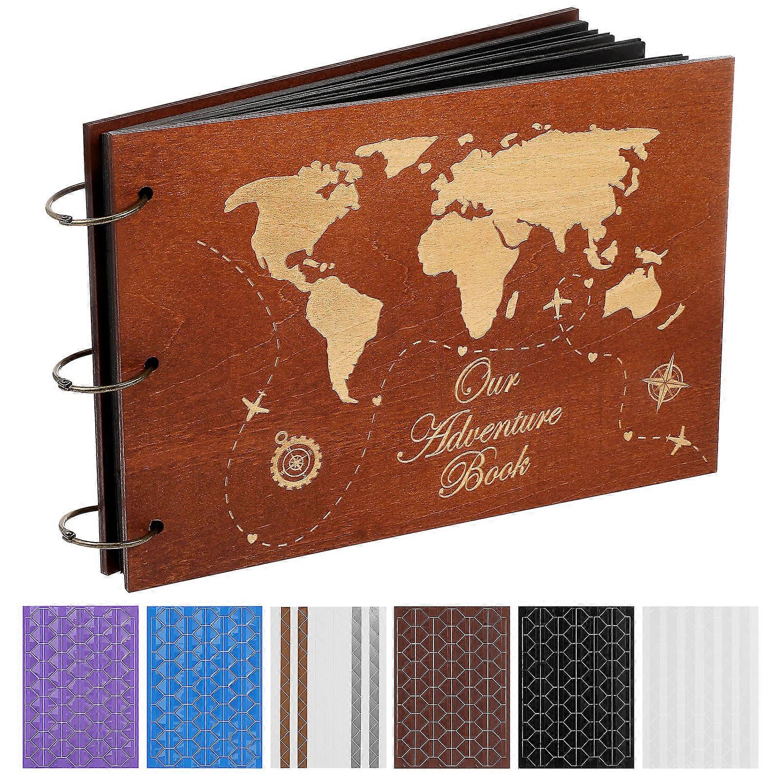 Wooden , Stylish Ring-bound System for Easy Disassembly and Assembly