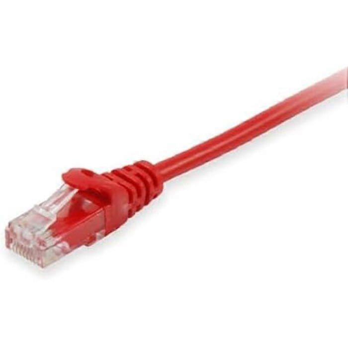Cat.6 S/FTP Patch Cable - EQUIP - 50 m - Red - EMI/RFI Shielding - RoHS Compliant