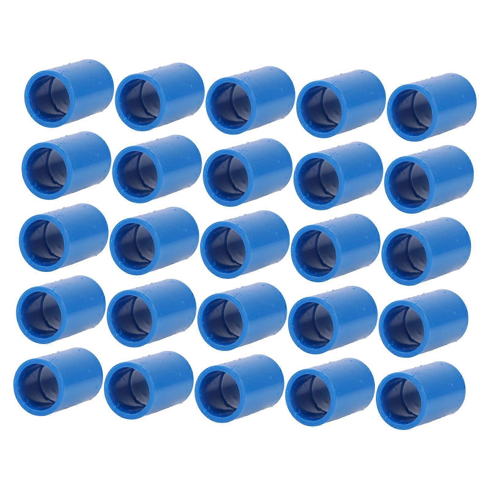 50Pcs PVC Pipe Fittings Coupling Straight Parts Connection Adapters Joint