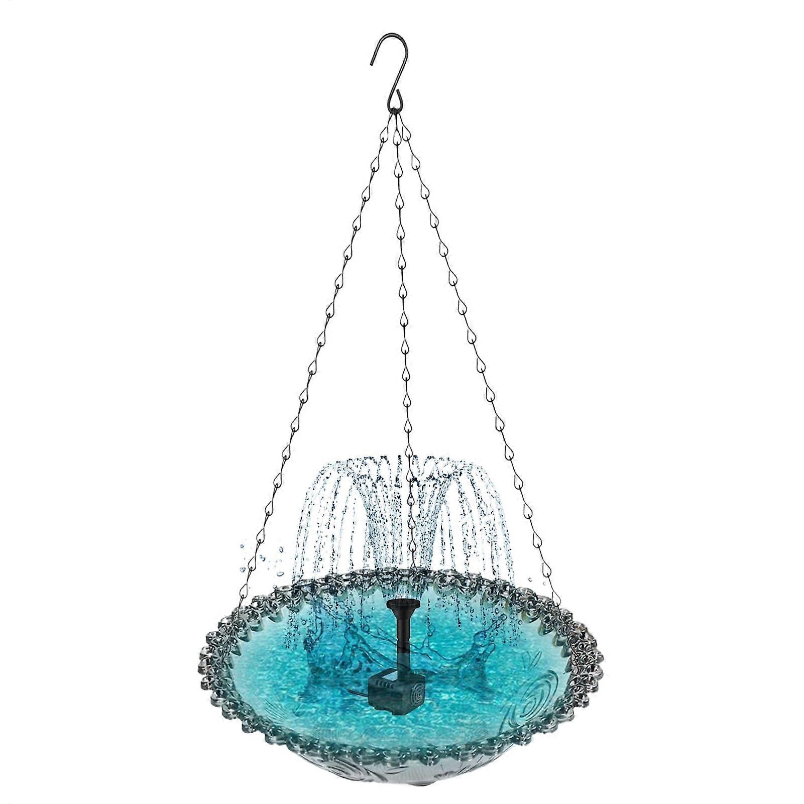 bird baths for outside bird feeder with fountain solar hanging for hummingbirds garden gray