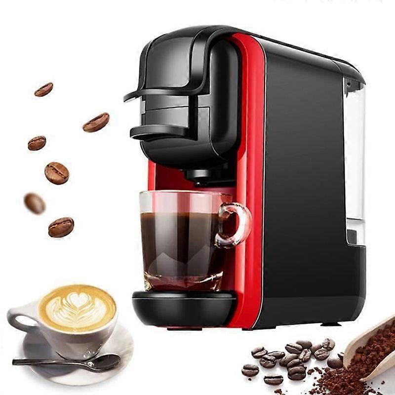 Capsule Coffee Machines 3 in 1 Espresso Coffee Capsule Coffee Machine for Nespresso OriginalDolce GustoPods 19 Bar Pressure