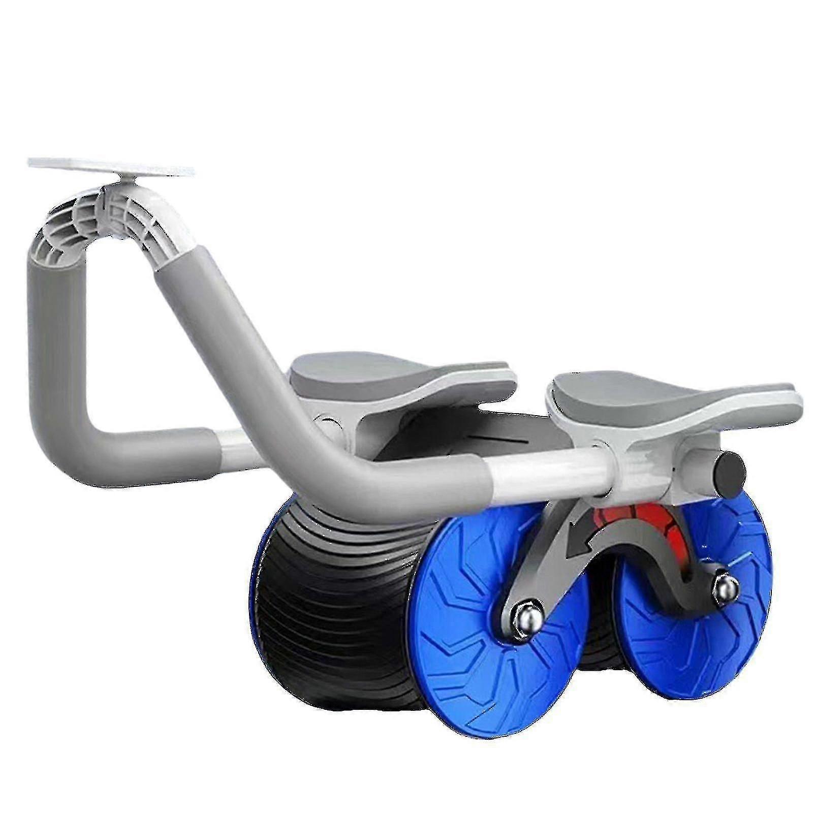 Automatic Rebound Ab Roller for Core Workout, Home Gym Exercise Equipment with Abdominal Muscle Trainer