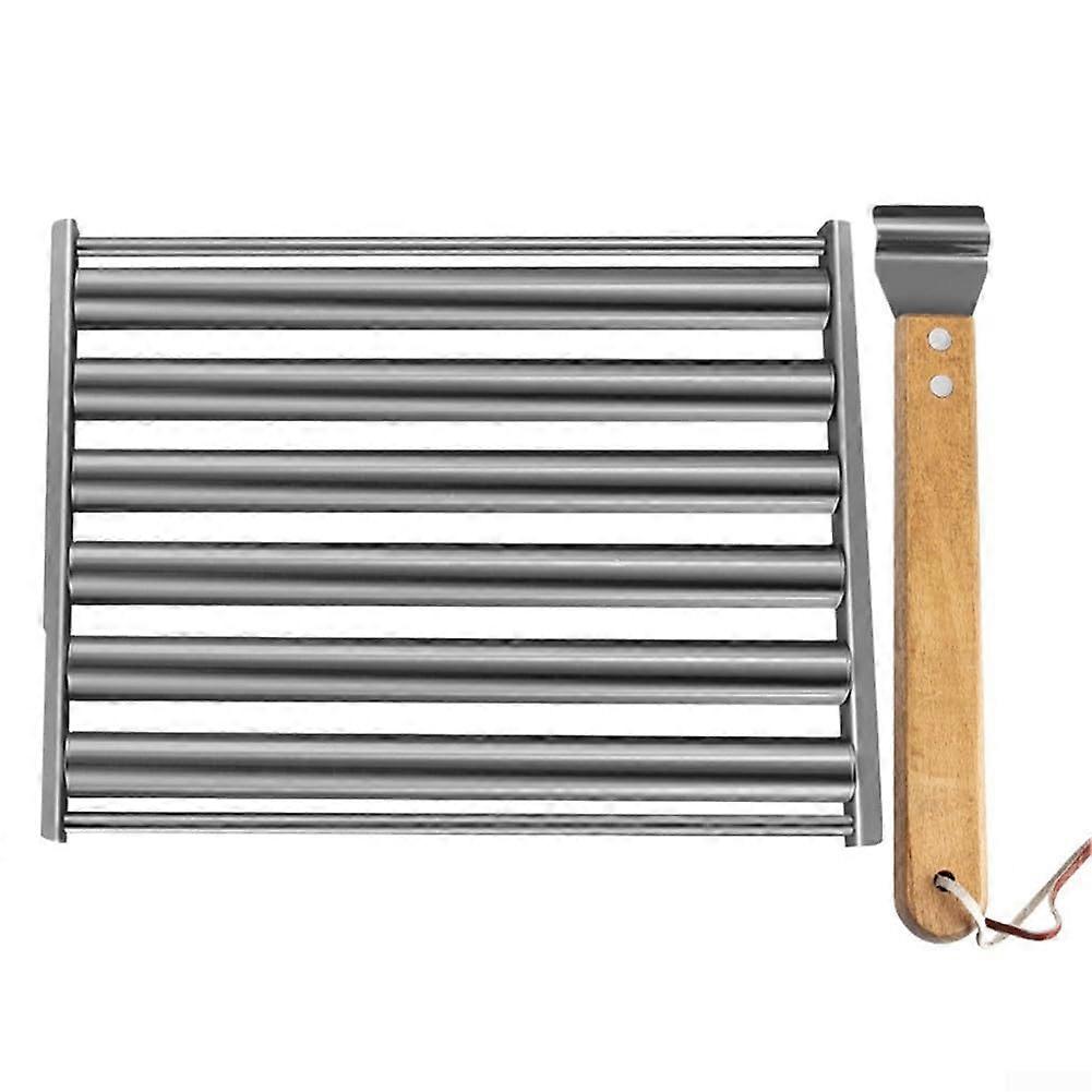 Stainless Steel Rolling Hotdog Grill Effortless Cooking Experience Expected (C)
