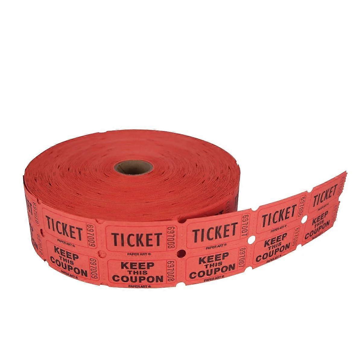 50/50 roll Tickets, One Size, Multicolored