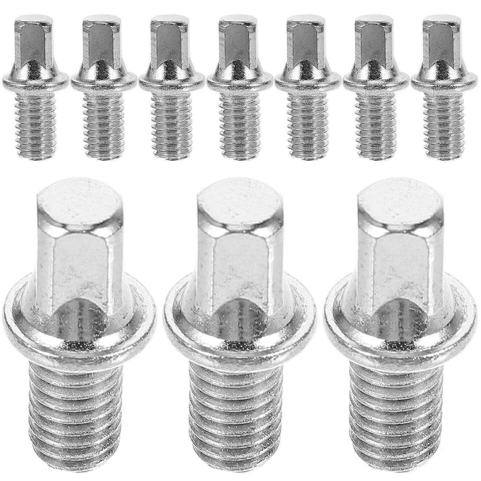 10pcs Durable Plated Snare Drum Screws & Bolts for Pedal Shaft – Easy Install Percussion Accessories for Drummers