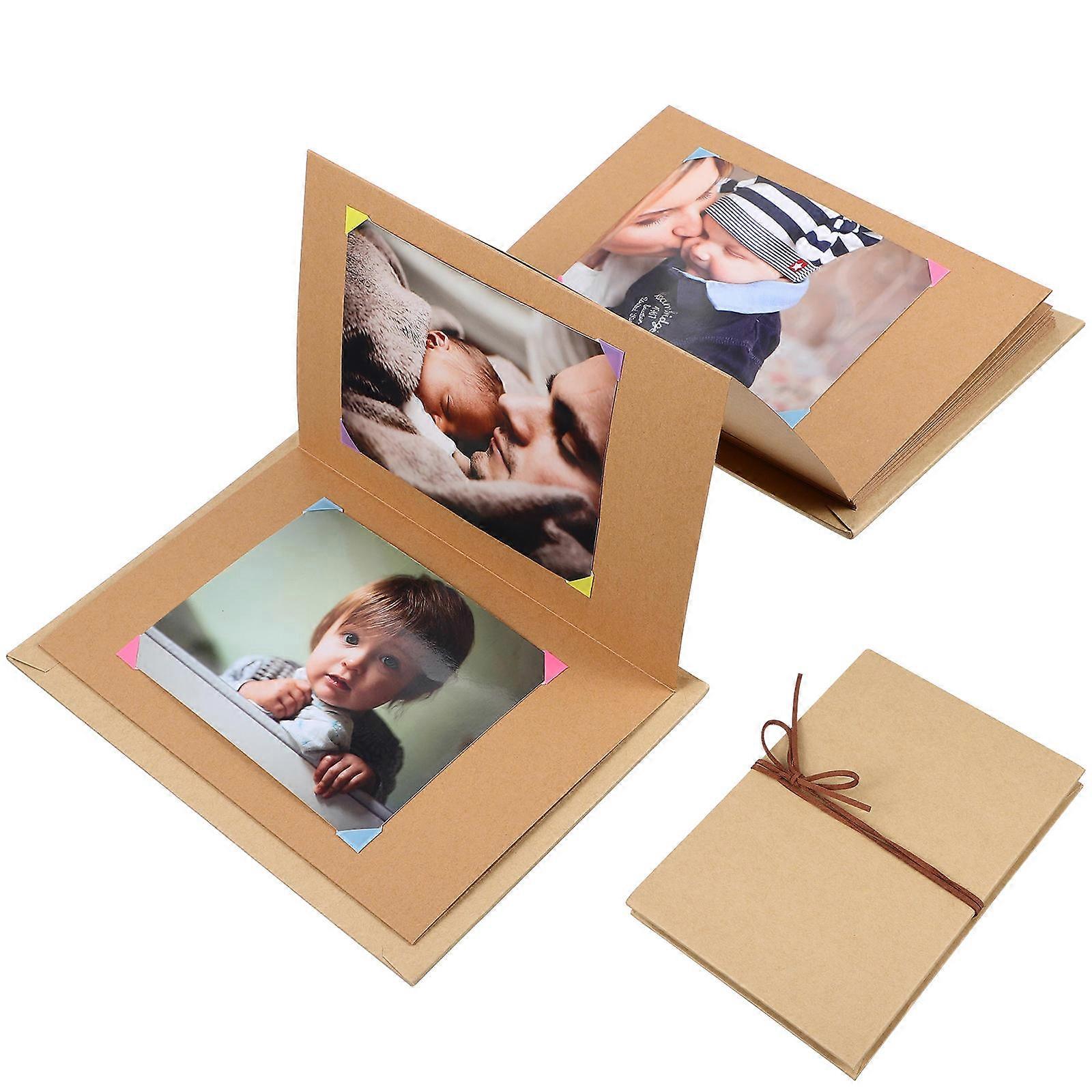 Kraft Paper Graduation Album Photo Album Book for Picture Storage Vintage Design