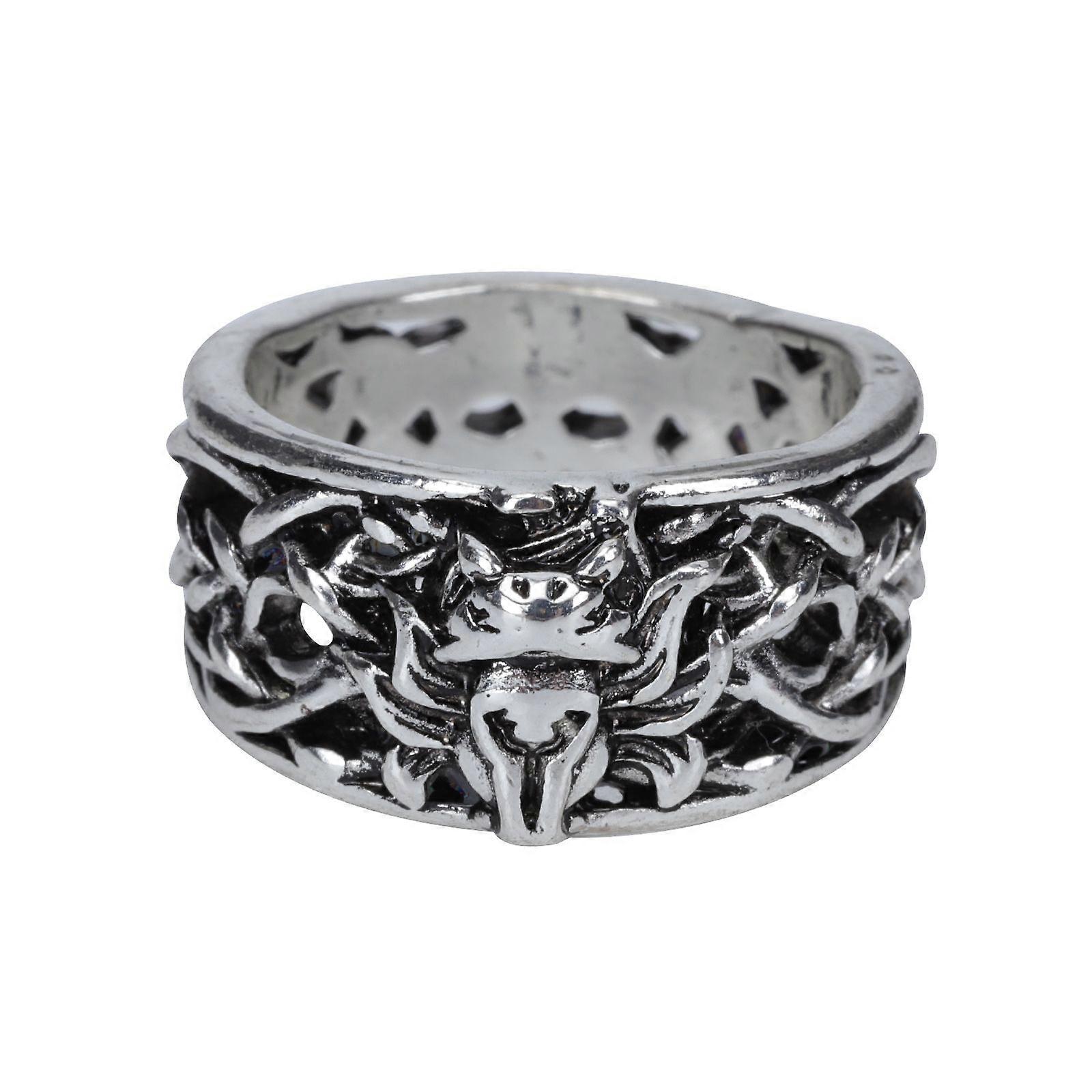 1Pc Man Delicate Ring Masculine Hand Jewelry Ring Man Ring Foxes Ring Decor