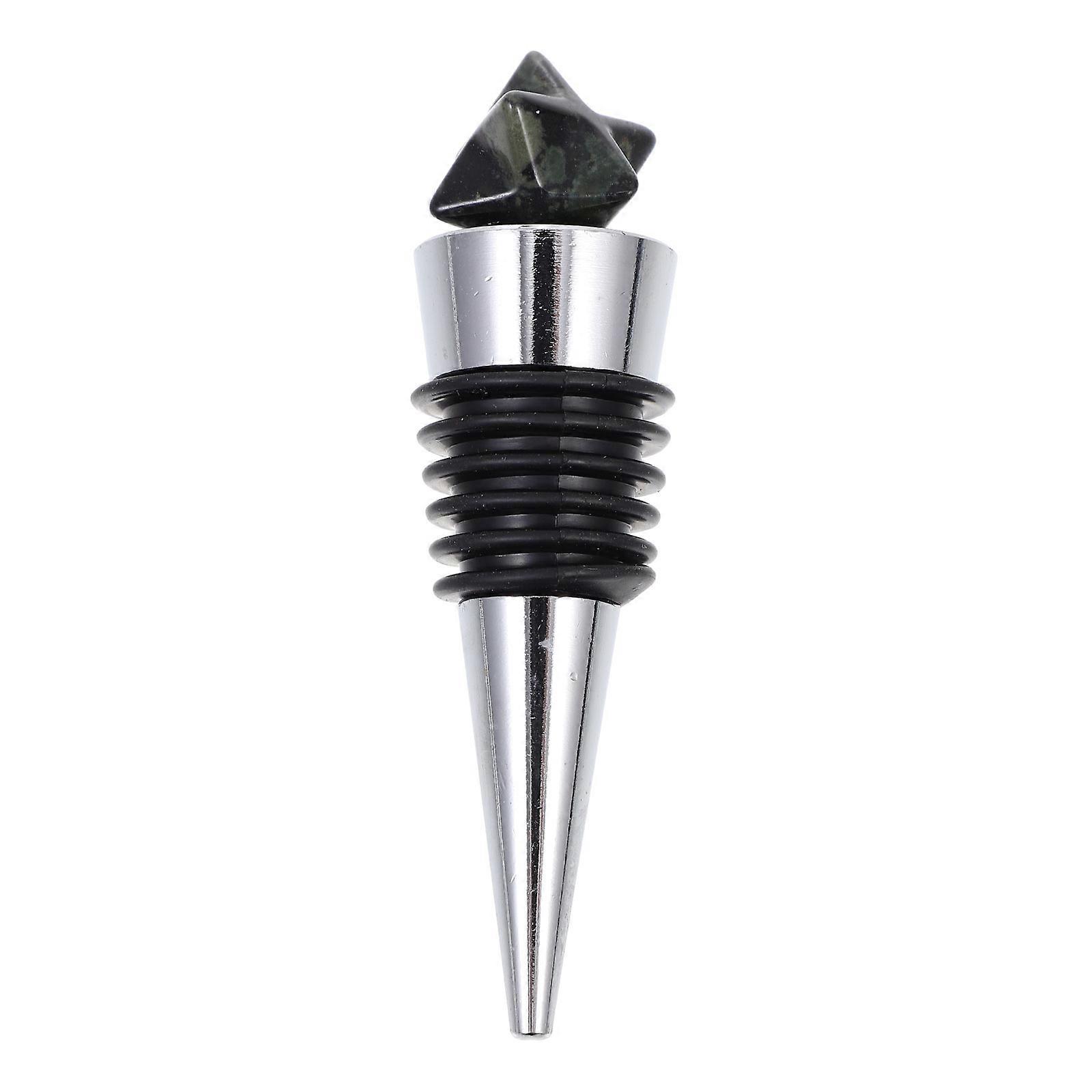 Bottle Sealing Plug Bottle Stopper For Dance Hall Dark Green Color 8X2.3X0.4CM Silicone 1Pack