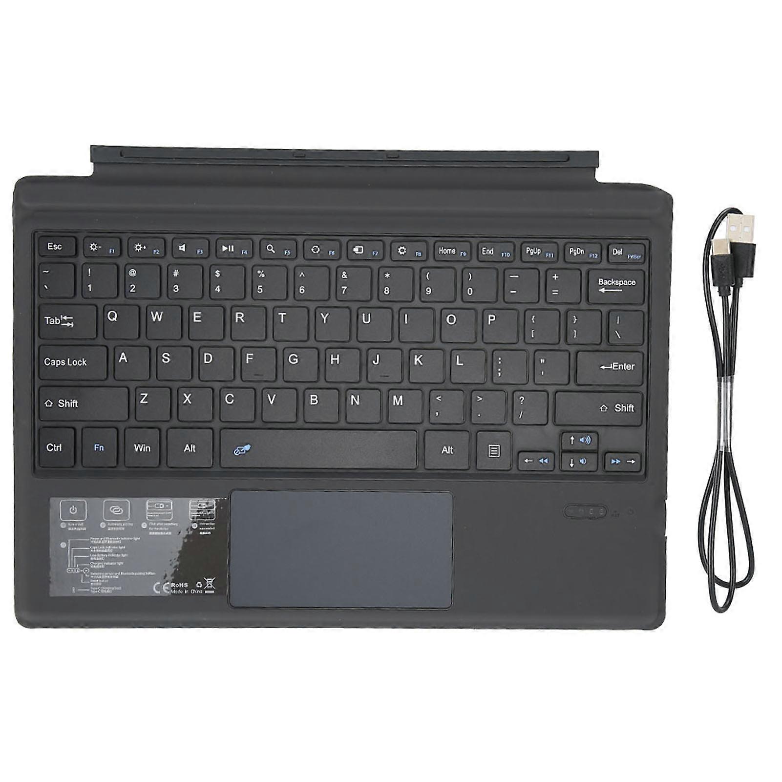 Bluetooth Wireless Magnetic Absorption Slim Keyboard For Microsoft surface pro3/4/5 Tablet PC
