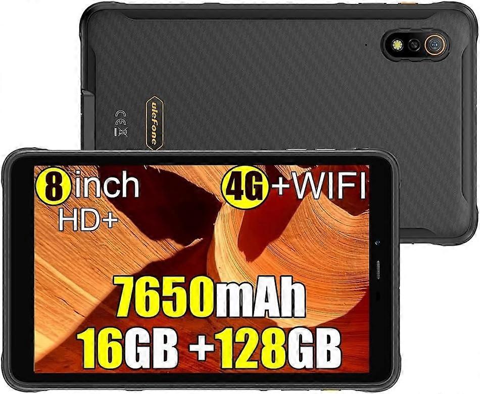 Ulefone Armor Pad Pro Unbreakable Android 13 Tablet 8.0 Inches, 7650mAh