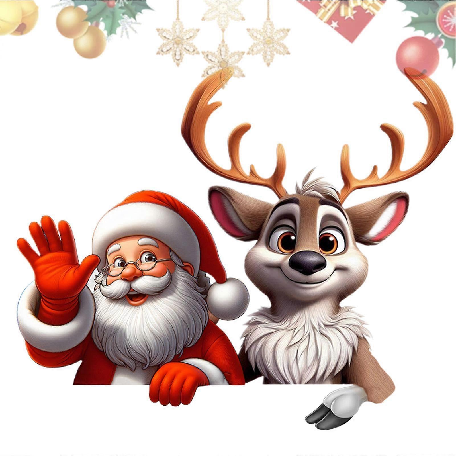 Christmas Car Window Sticker, Vistaprint Festival Window Sticker Ref: 2749