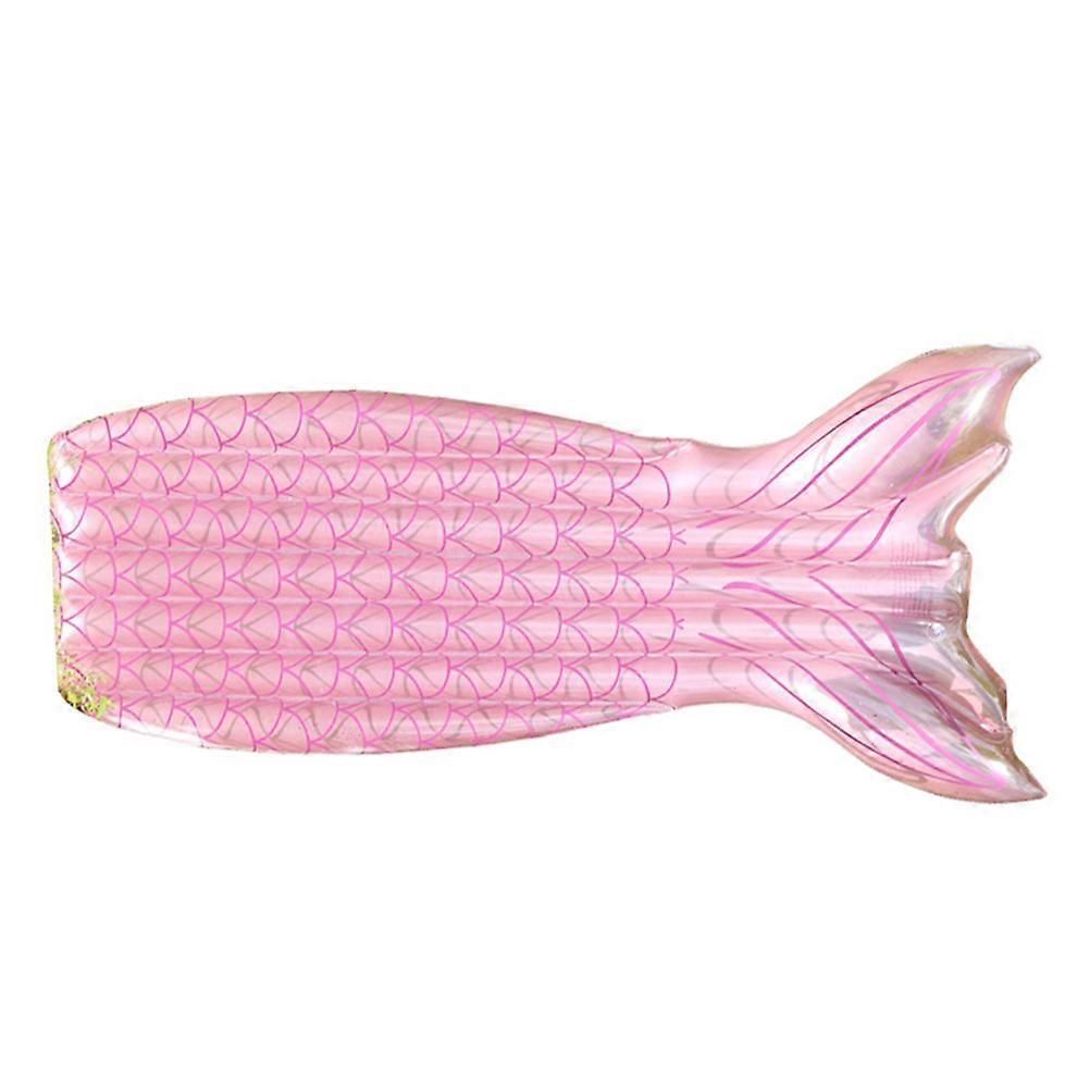 Floating Inflatable Floating Bed Mermaid Style Pink 185x95x10cm For Beach Vacations 1Set